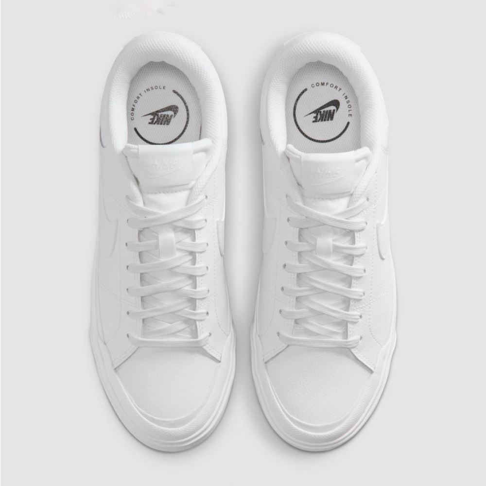 Brand New Nike Court Legacy Lift “White” Women's Shoes DM7590-101 - Picture 5 of 10